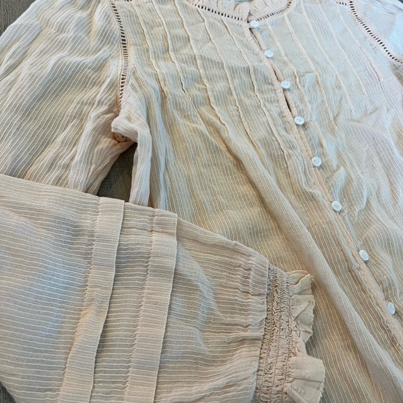 Faherty Organic Cotton Blouse - Picture 3 of 6